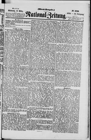 National-Zeitung vom 12.03.1879