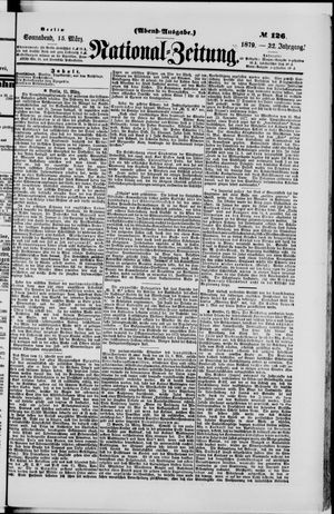 Nationalzeitung on Mar 15, 1879