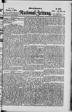 Nationalzeitung on Mar 17, 1879