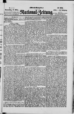 Nationalzeitung vom 20.03.1879