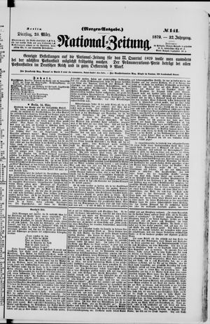 Nationalzeitung on Mar 25, 1879