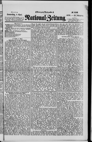Nationalzeitung on Apr 3, 1879