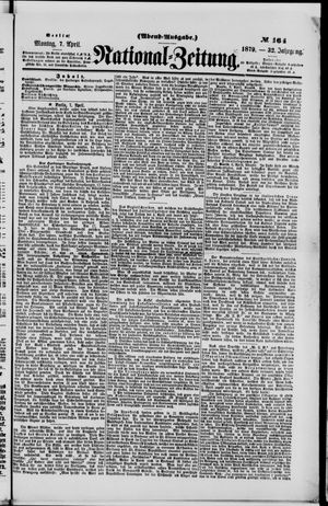 Nationalzeitung on Apr 7, 1879