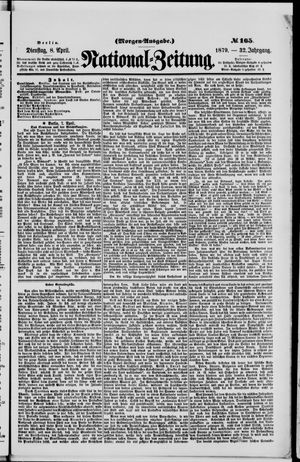 National-Zeitung vom 08.04.1879