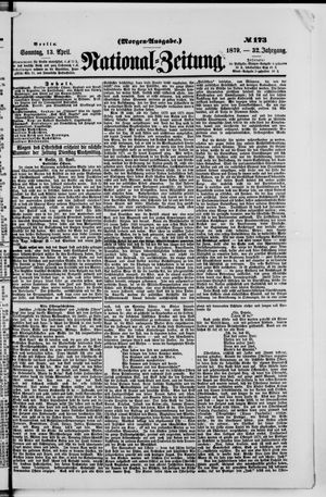 Nationalzeitung vom 13.04.1879