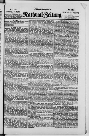 Nationalzeitung vom 15.04.1879