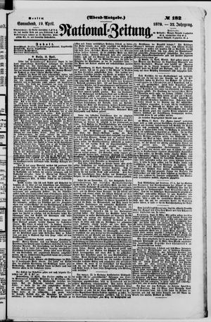 Nationalzeitung vom 19.04.1879