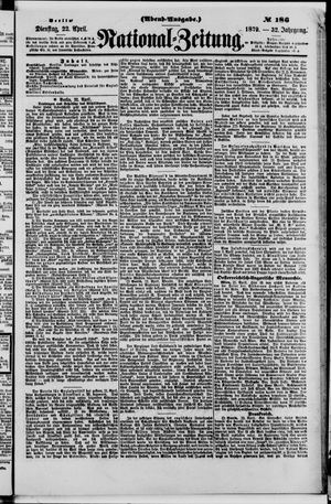 Nationalzeitung on Apr 22, 1879
