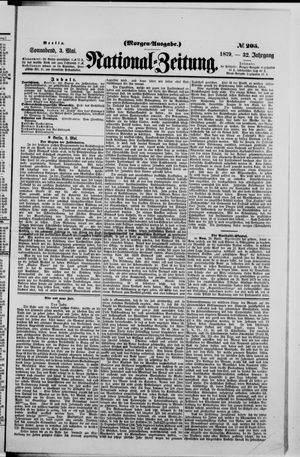 Nationalzeitung vom 03.05.1879