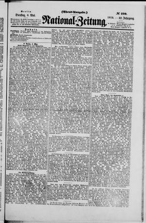 Nationalzeitung vom 06.05.1879