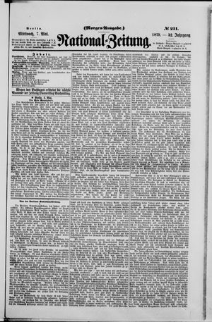 Nationalzeitung vom 07.05.1879