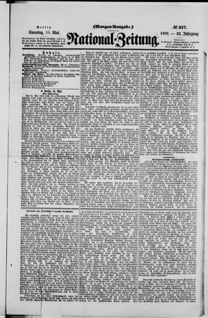National-Zeitung vom 11.05.1879