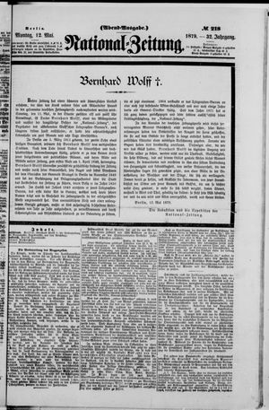 National-Zeitung on May 12, 1879