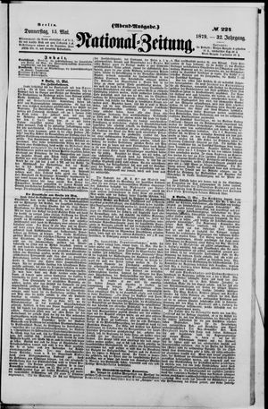 Nationalzeitung on May 15, 1879
