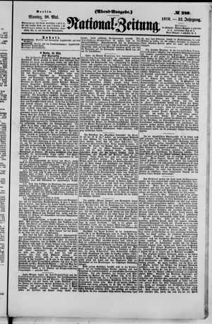 Nationalzeitung on May 26, 1879