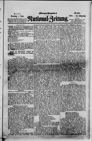 Nationalzeitung on Jun 1, 1879