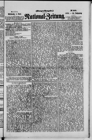 Nationalzeitung on Jun 4, 1879
