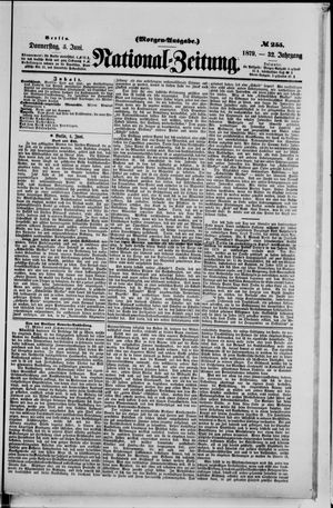 Nationalzeitung vom 05.06.1879