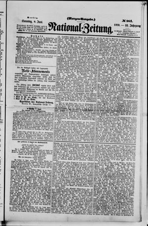 National-Zeitung vom 08.06.1879