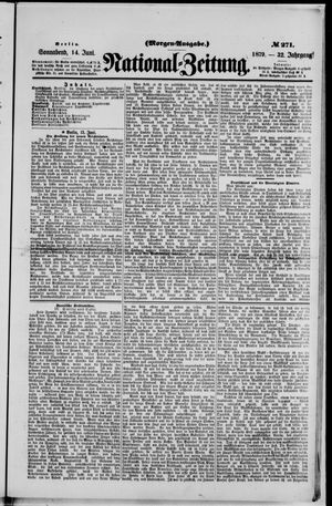 National-Zeitung vom 14.06.1879