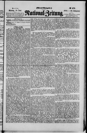 Nationalzeitung on Jun 16, 1879