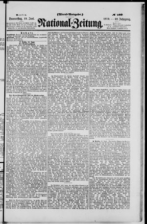 Nationalzeitung on Jun 19, 1879