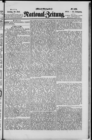National-Zeitung vom 20.06.1879