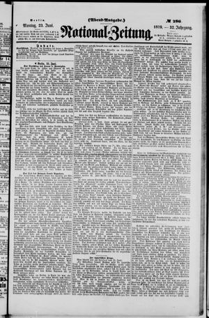 Nationalzeitung on Jun 23, 1879
