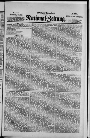 National-Zeitung on Jul 2, 1879