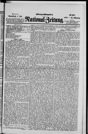 Nationalzeitung vom 05.07.1879