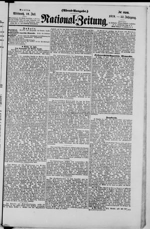 Nationalzeitung vom 16.07.1879