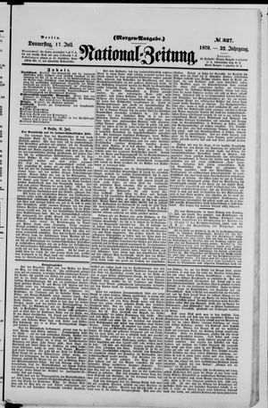 National-Zeitung vom 17.07.1879