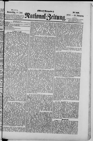 National-Zeitung vom 17.07.1879