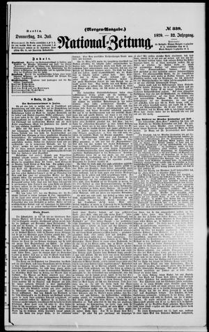 Nationalzeitung vom 24.07.1879