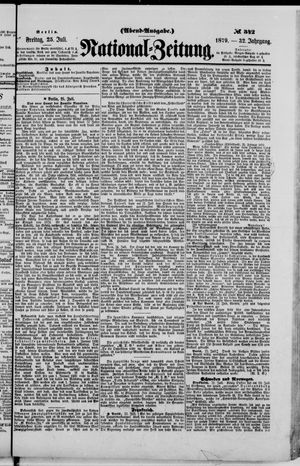 Nationalzeitung on Jul 25, 1879