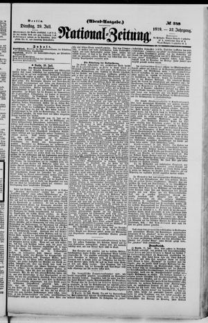 National-Zeitung vom 29.07.1879