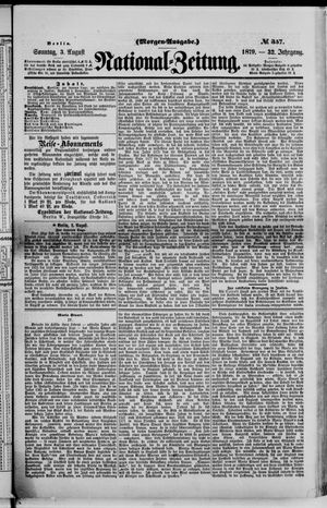 National-Zeitung vom 03.08.1879