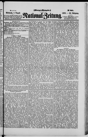 Nationalzeitung on Aug 6, 1879