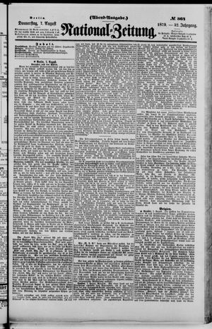 National-Zeitung vom 07.08.1879