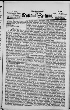 National-Zeitung vom 16.08.1879