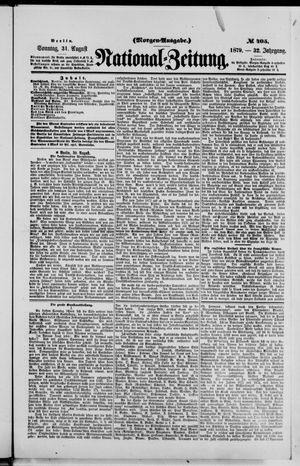 Nationalzeitung vom 31.08.1879