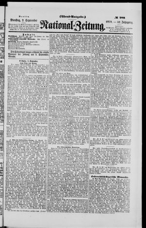 National-Zeitung vom 02.09.1879