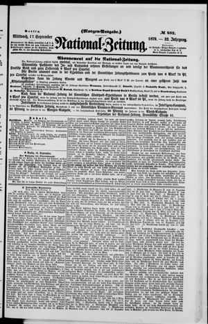 National-Zeitung vom 17.09.1879