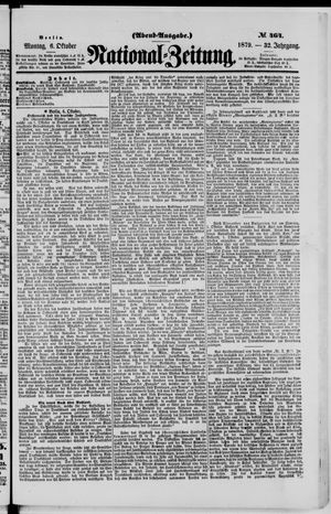 National-Zeitung vom 06.10.1879
