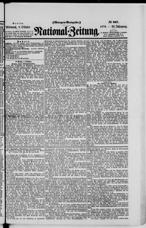 National-Zeitung vom 08.10.1879