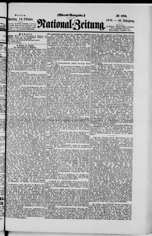 National-Zeitung on Oct 13, 1879