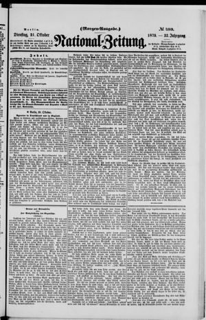 National-Zeitung vom 21.10.1879
