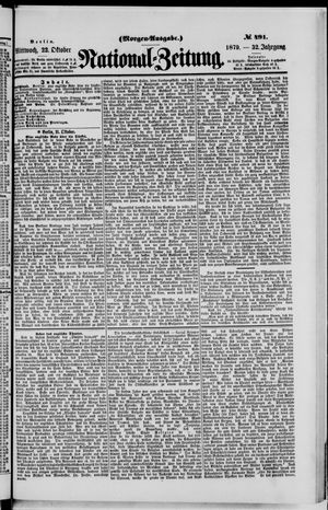 National-Zeitung on Oct 22, 1879