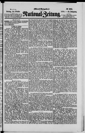 National-Zeitung on Oct 24, 1879