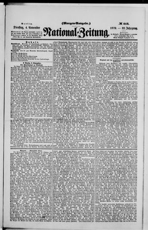 National-Zeitung vom 04.11.1879